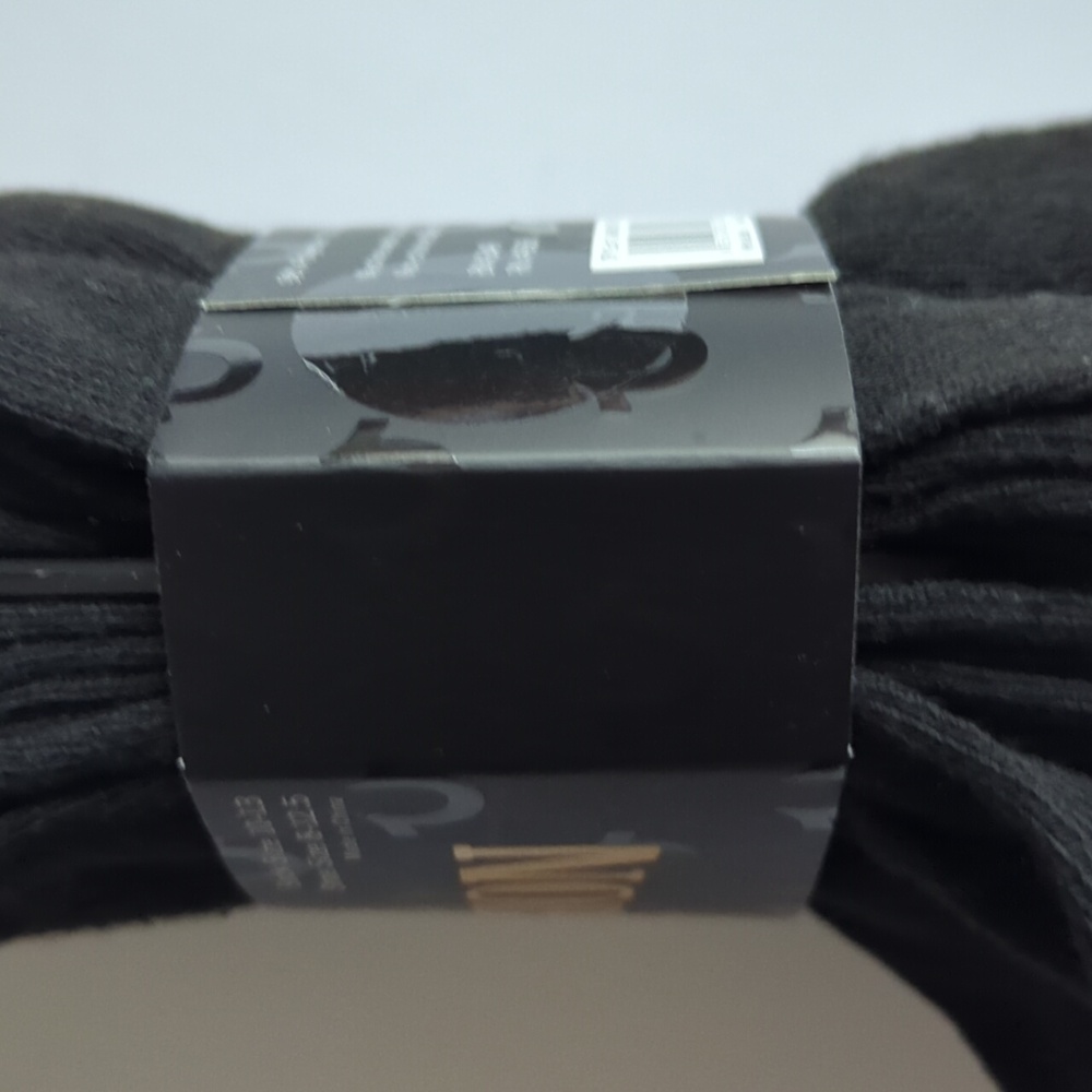 True Religion Brand Jeans Men's Half Cushion Cuts 12 Pack Black Socks Sz 10-13 - Picture 7 of 8